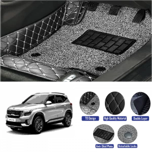 7d-car-floor-mats-black-color-kia-sonet